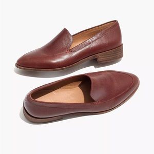 Madewell Frances Loafer burnished mahogany size 9